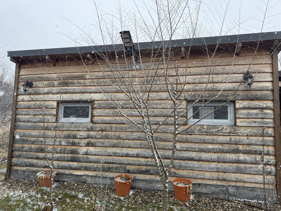 Vand constructie lemn izolata 6m/4m