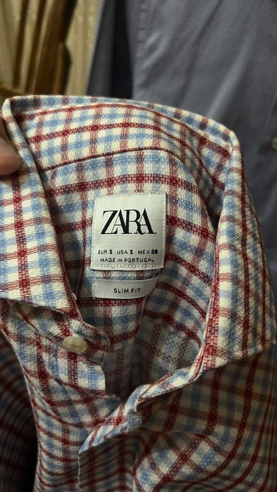 Рубашки Zara original Slim Fit, новые по 100 тысяч