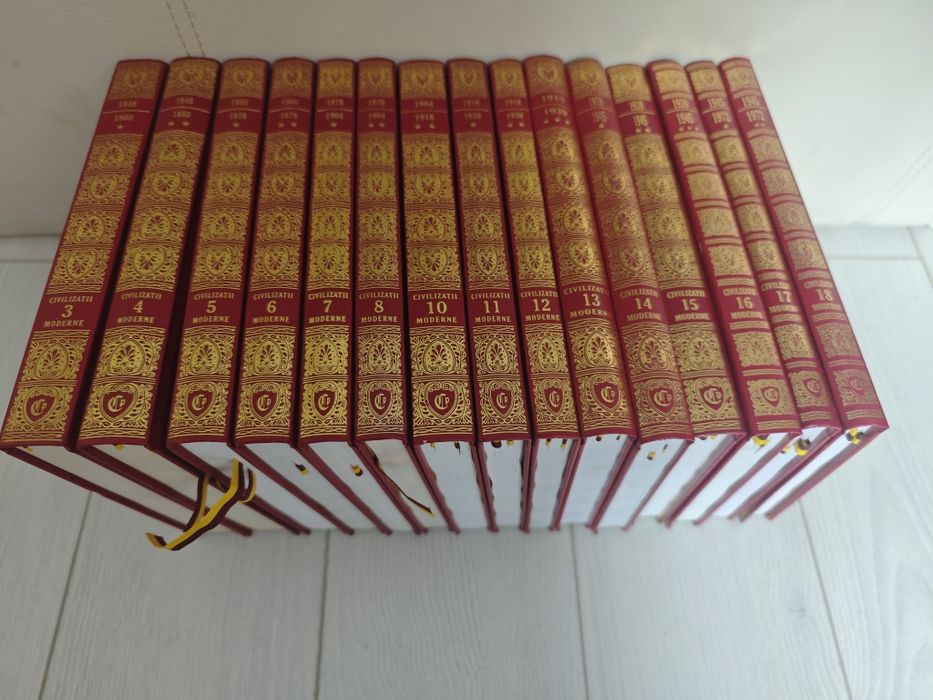 Set Civilizații Moderne, Prietenii Cartii, Cartonate, Lux, 15 vol