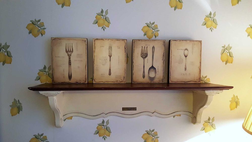 Комплект две картини, стил рустик.