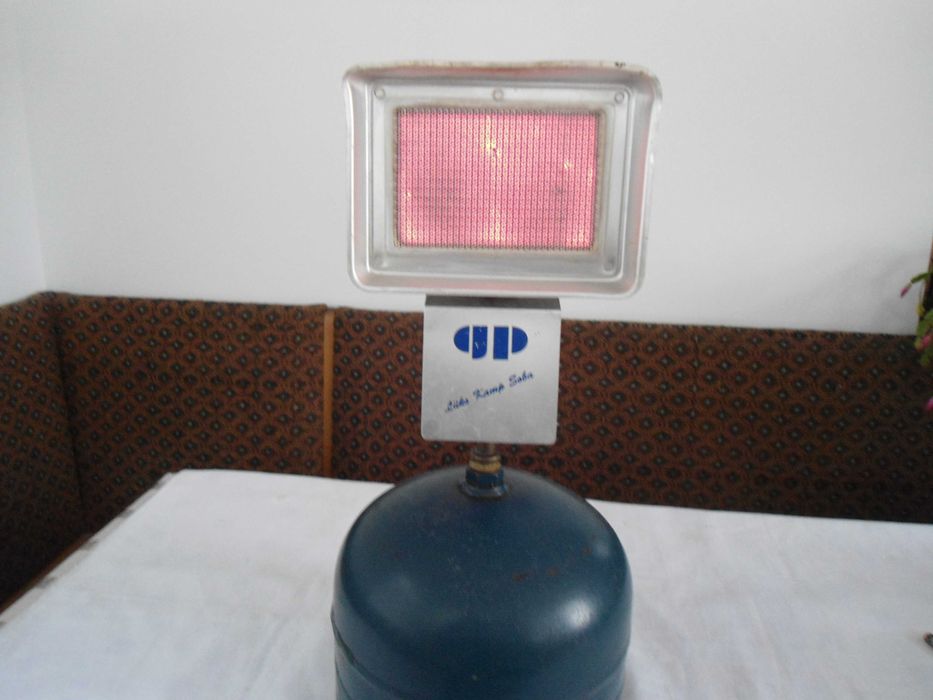 Газова бутилка с печка