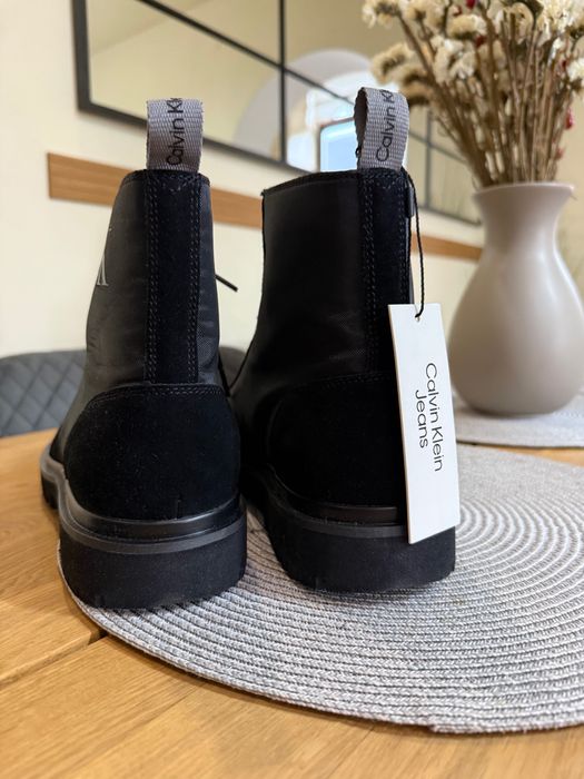 Кубинки  Calvin Klein Jeans Eva Mid Laceup Lth Boot Hiking YM0YM00842