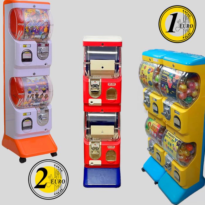 Вендинг машина за топчета и капсули с играчки