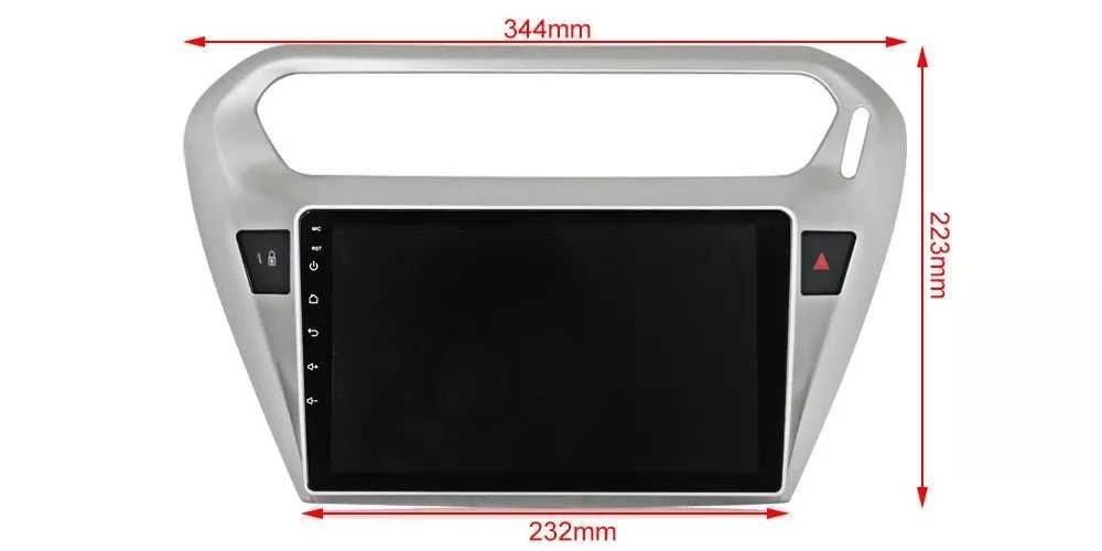 NAVIGATIE Android 14 Peugeot 301 Citroen Elysee 1/8 Gb CarPlay +CAMERA