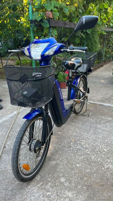 Bicicleta electrica Z-tech Laser Albastru