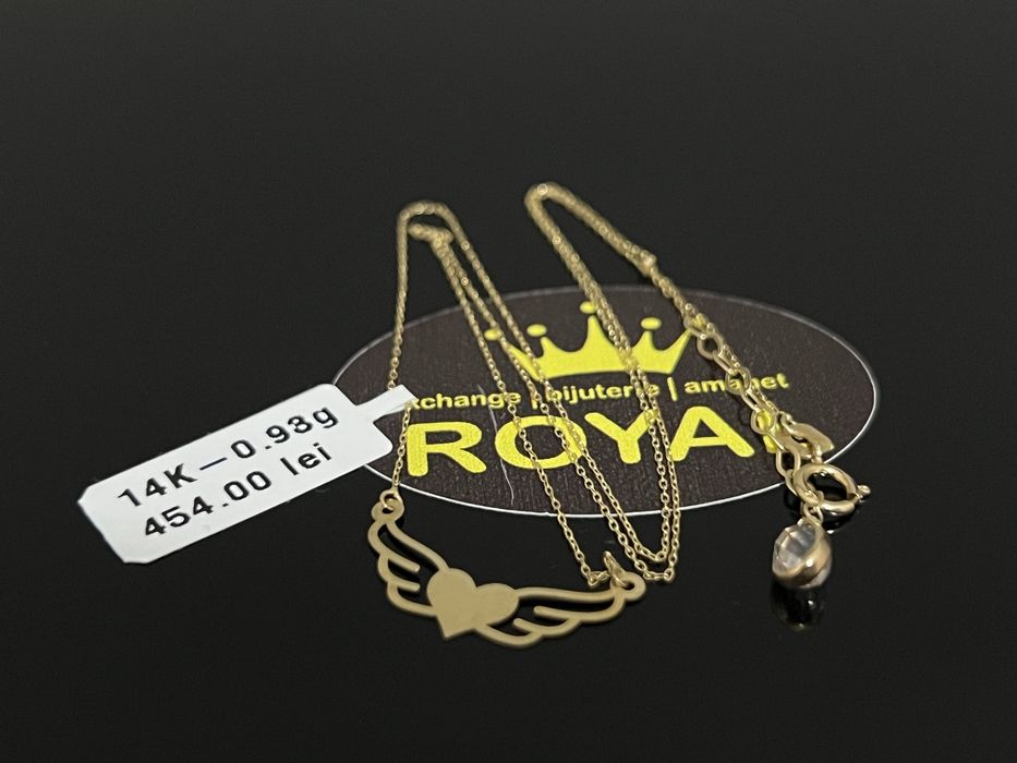 Bijuteria Royal CB : Lănțișor damă aur 14k 0,93gr
