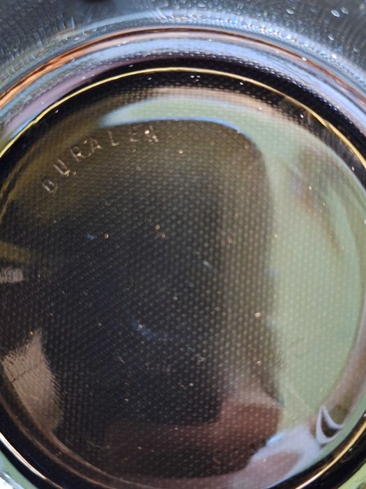 Кристални съдове и дуралексов сервиз за чай оригинален