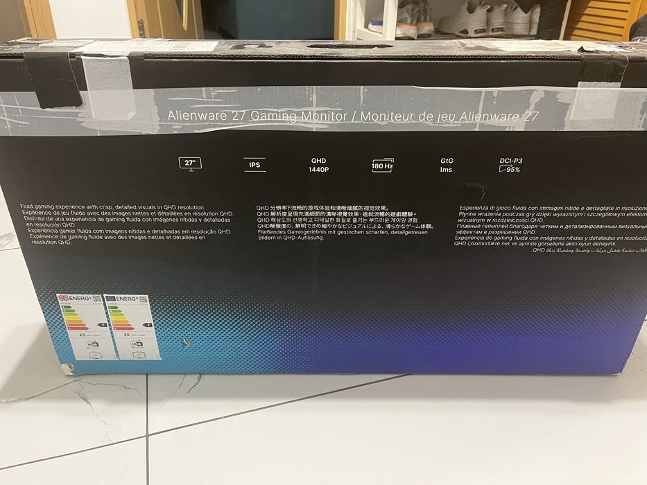 Monitor gaming alienware