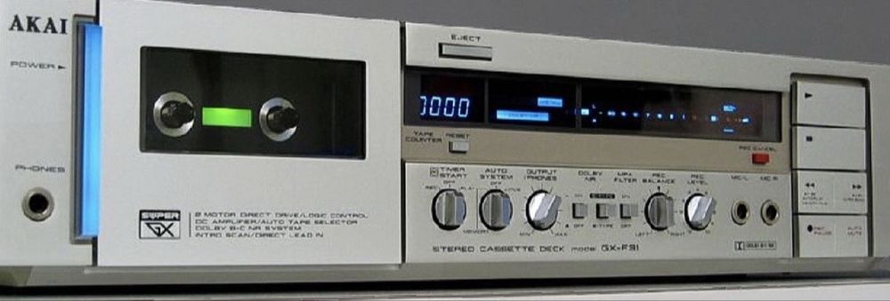 Vand decck AKAI gx f31