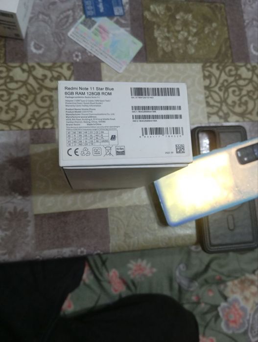 Redmi not 11 blue