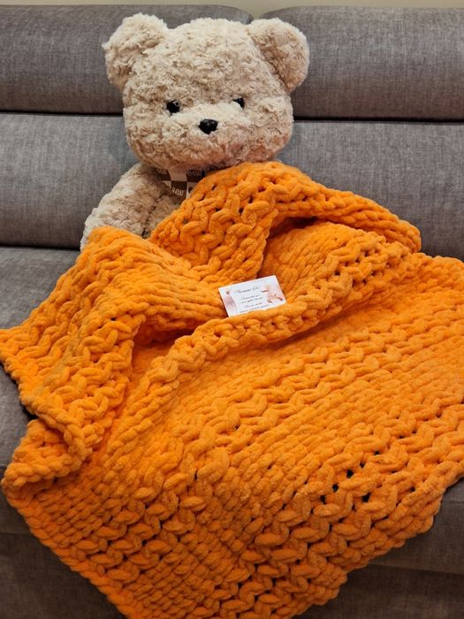 Бебешки плетени одеяла/пелени