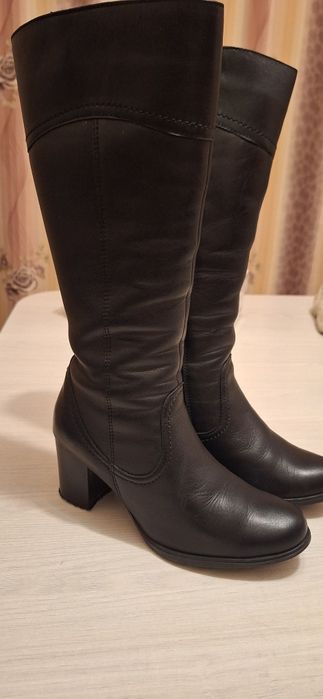 Продам сапоги натуральный кожаные