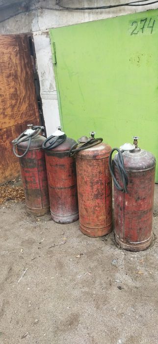 Газовый баллон большой бу.