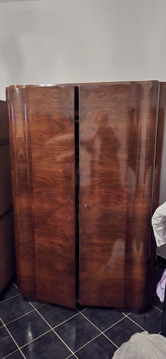 Mobilă vintage lemn nuc