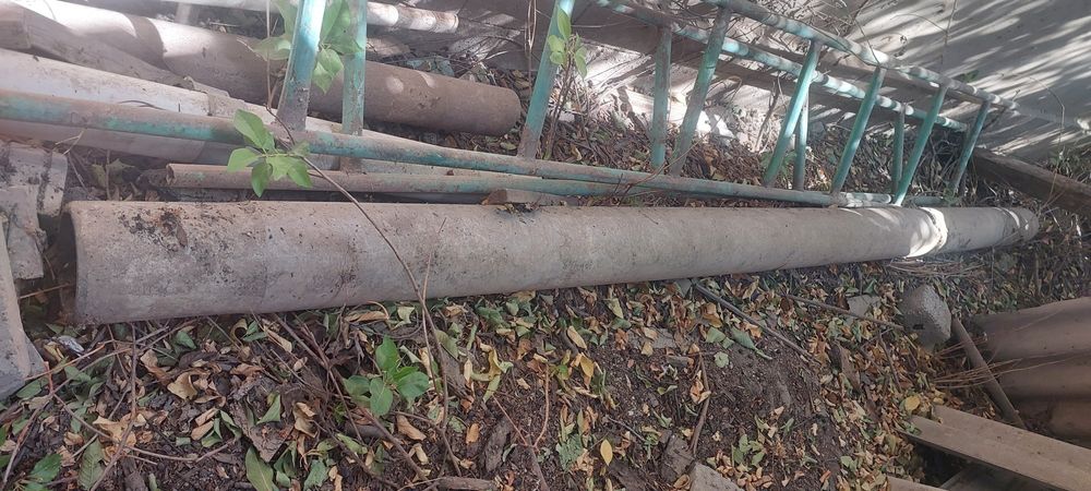 Асбестовая труба  длина 5 м. Диаметр 15см (150мм).