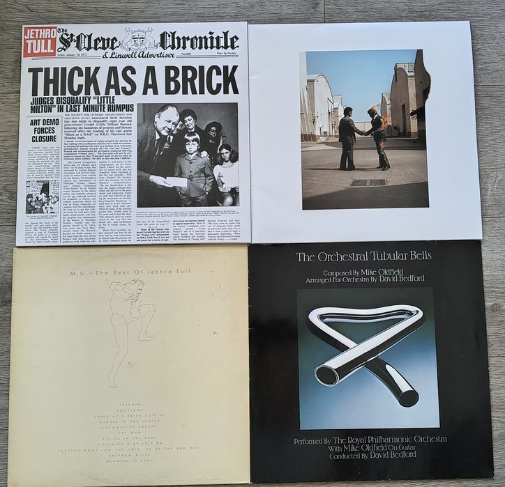 Viniluri Pink Floyd, Jethro Tull, Mike Oldfield