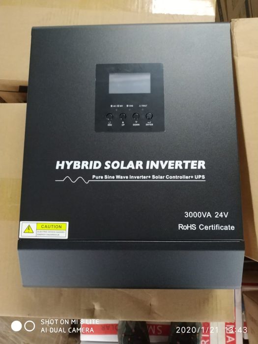 Инвертор 3кВт 24В