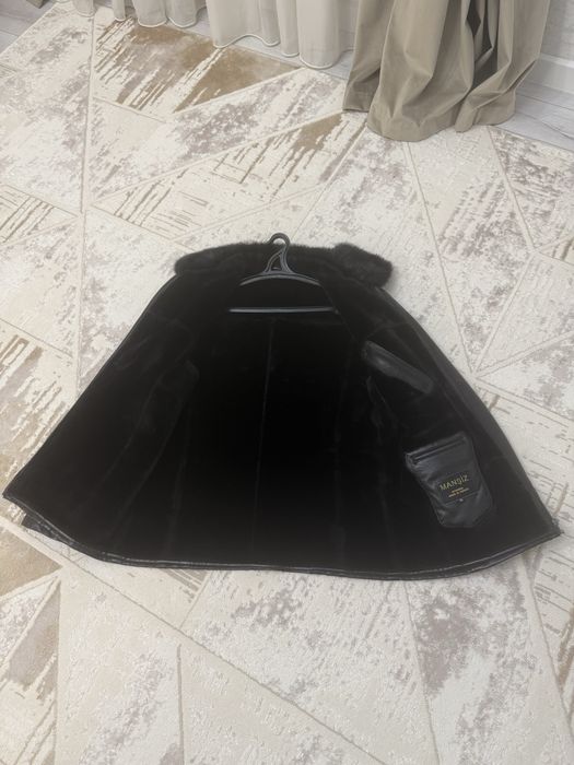 Кожанная дубленка