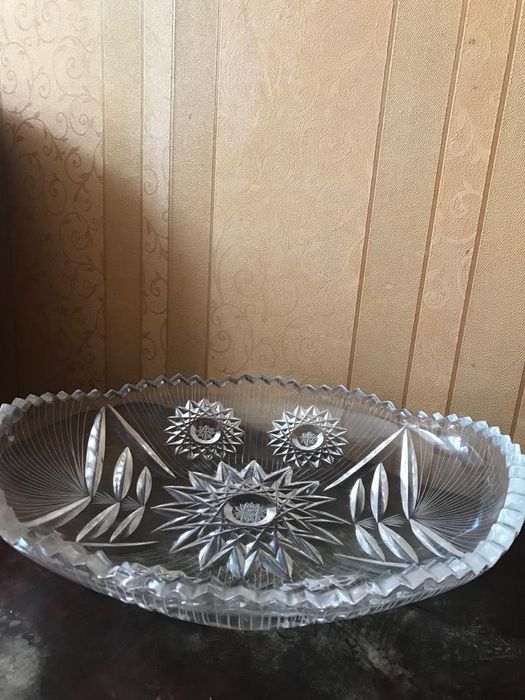 Салатницы хрустальные