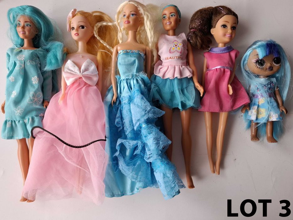 #1 Lot jucarii - 4x Papusi pentru fetite