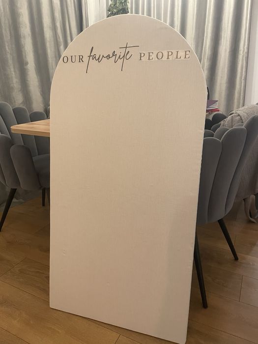 Табло за снимки за сватбен ресторант