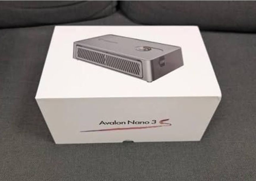 Биткойн копачка Canaan Avalon Nano 3S - 6 TH/s 140W