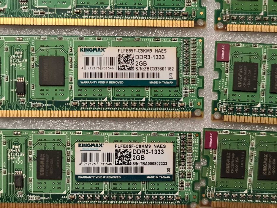 Memorie RAM Kingmax FLFE85F-C8KL9/ C8KM9 NAES 2GB DDR3 1333MHz