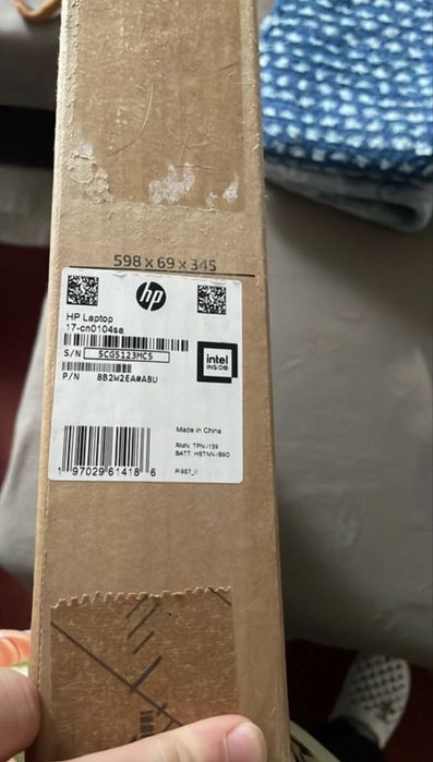 Laptop HP 17-cn0104sa – 17.3” , SSD 128GB, 4GB RAM