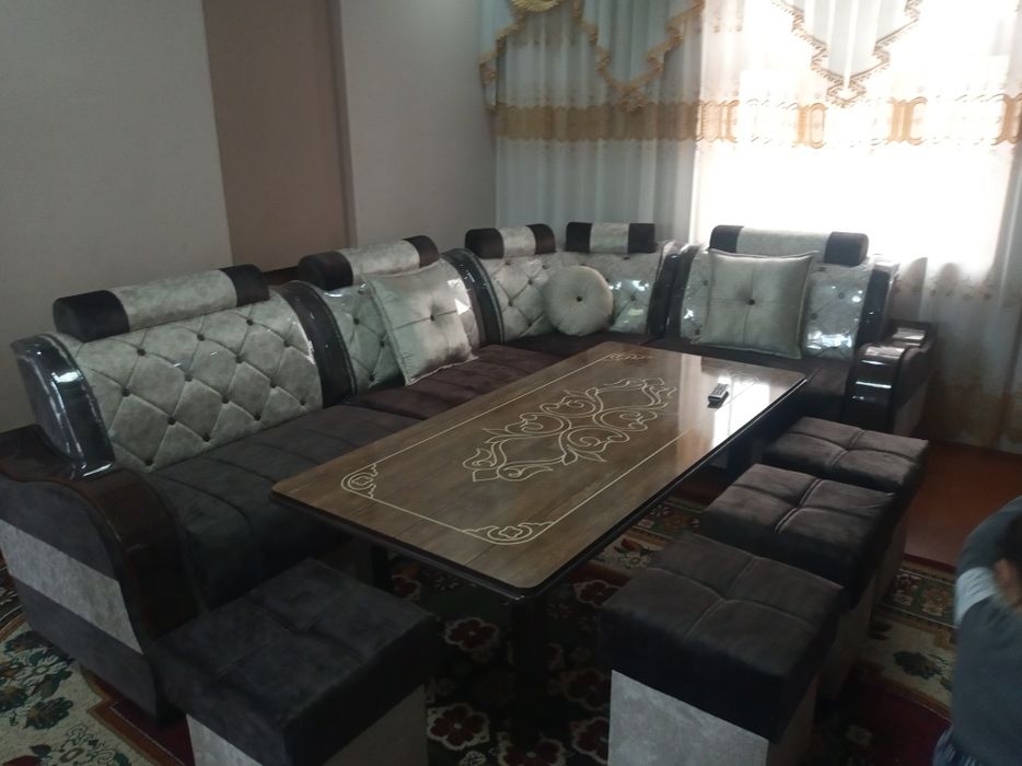 Yumshoq mebel xoxlagan razmerda tayorlab beramiz