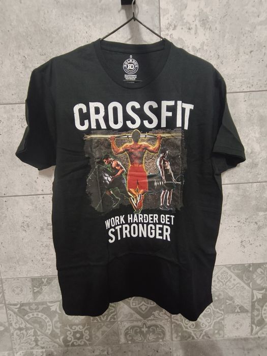 Tricou Crossfit Rule Out bumbac nou S