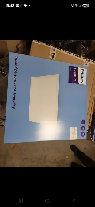 Panou casetat led Philips 60×60