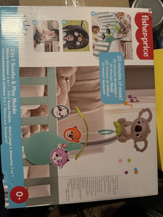 Carusel muzical 3 in 1 Fisher Price Nou