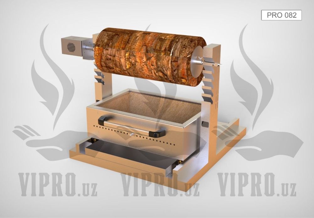 Гриль-аппарат для шаурмы,донера,лаваша. Шаурма аппарат.Мангал,гриль