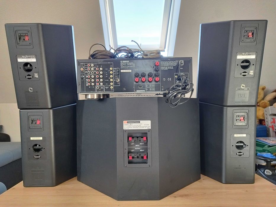 JBL Control 28 + JBL Sub Control SB 2 + Yamaha