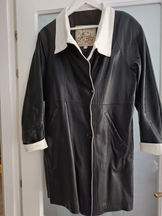 Haina de piele naturala Vera Pelle Italia