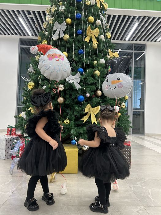 Детское пышное вечернее платье