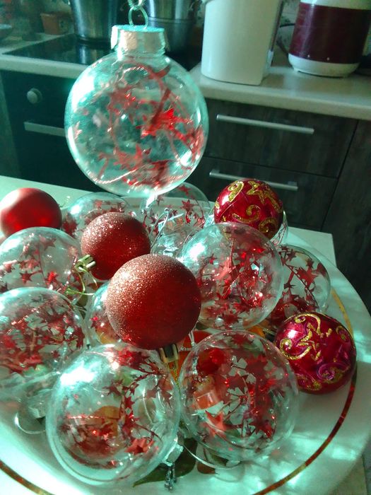 Шары новогодние для Елки