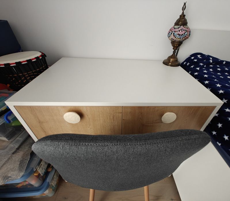 Set birou + scaun modern, Perfect pentru home office, Stare impecabila