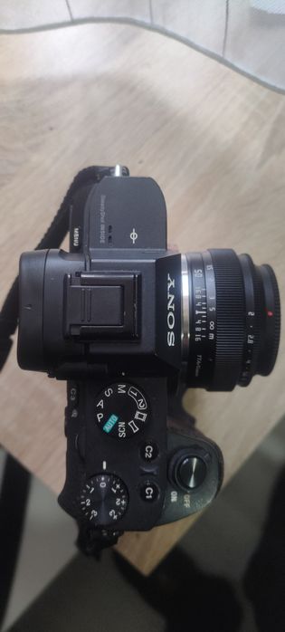 Sony A7 II с обектив ttartisan 50mm f2 и батериен грип