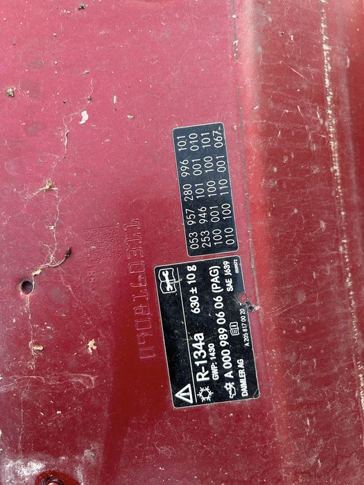 Capota motor Mercedes GLC w253