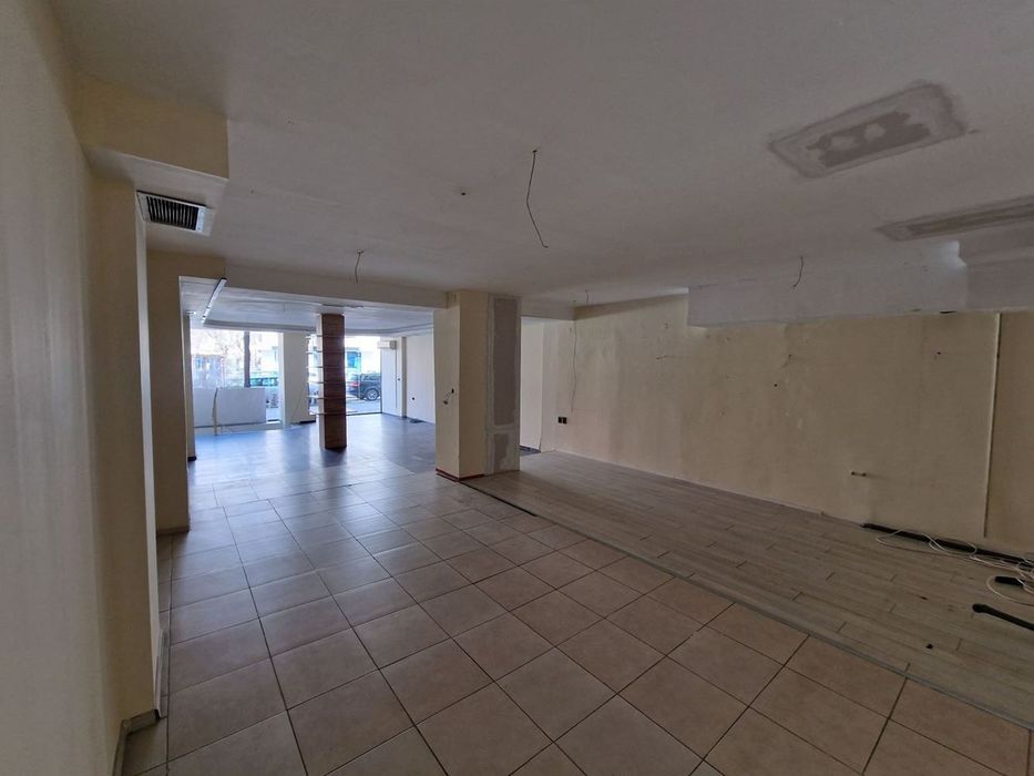 ТОП център до Сердика – 160 кв.м, 6.5м витрина, готово за ресторант и