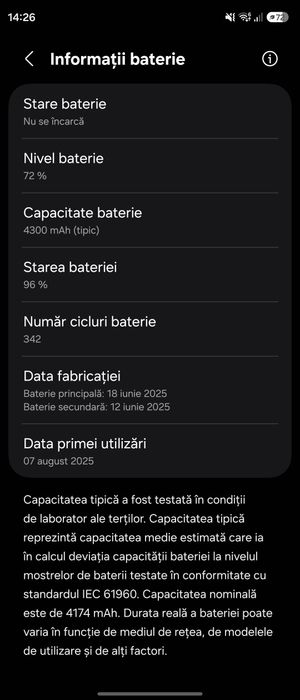 Samsung Galaxy Flip 7 in garanție,  full box !