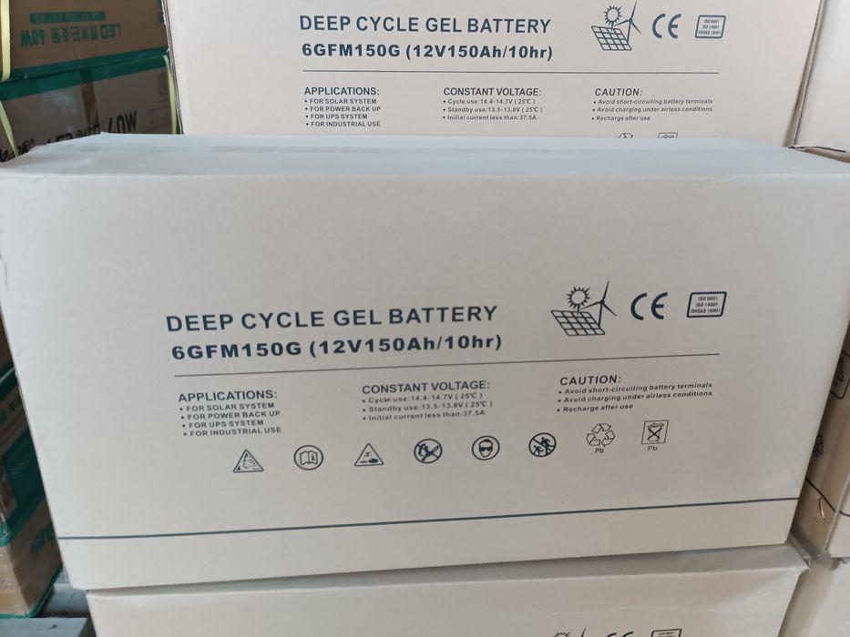 Аккумлятор гелевые 100 AH для сол панель