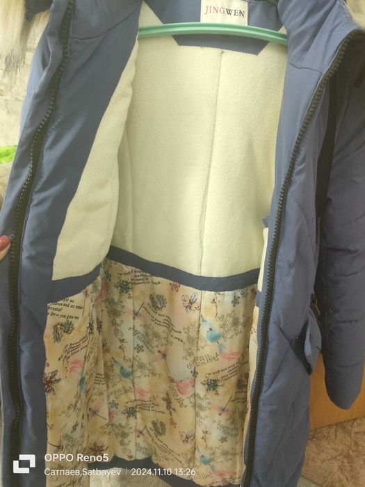 Зимняя куртка на девочек  164 см