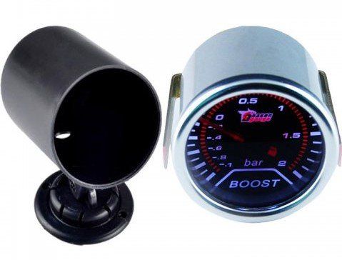 Стойка 2344 за измервателен уред за табло ЧЕРНА 52мм