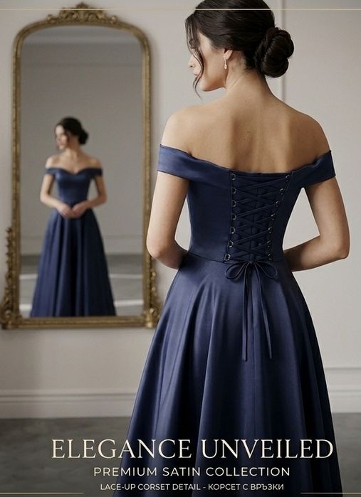 Официална  дълга рокля