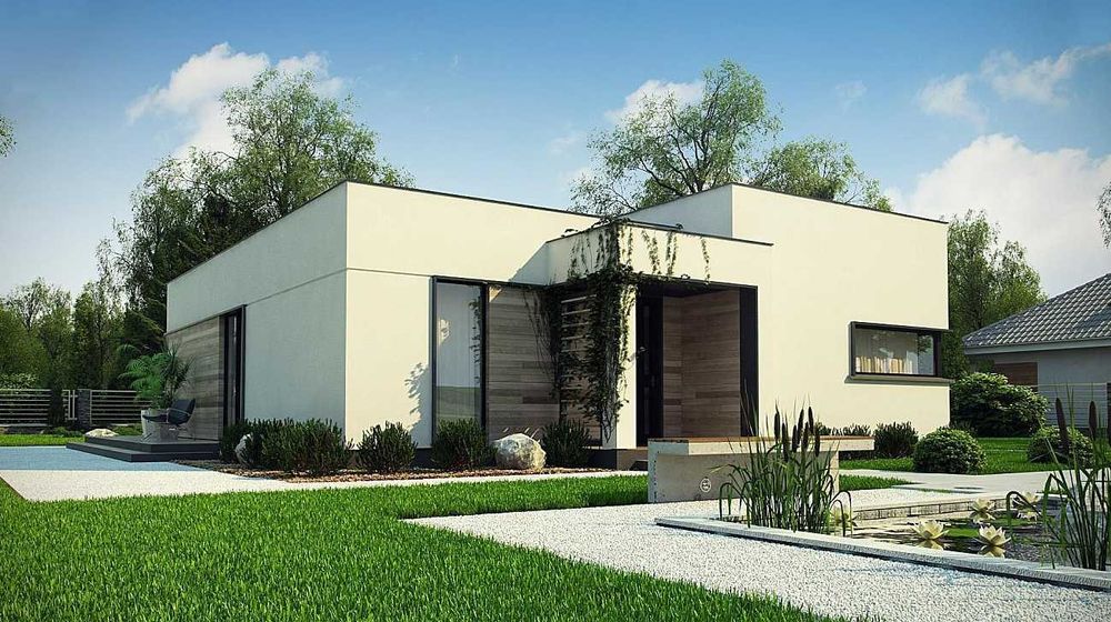 Эскизный проект в стиле Хай-Тек . Архитектор, проектирование современн