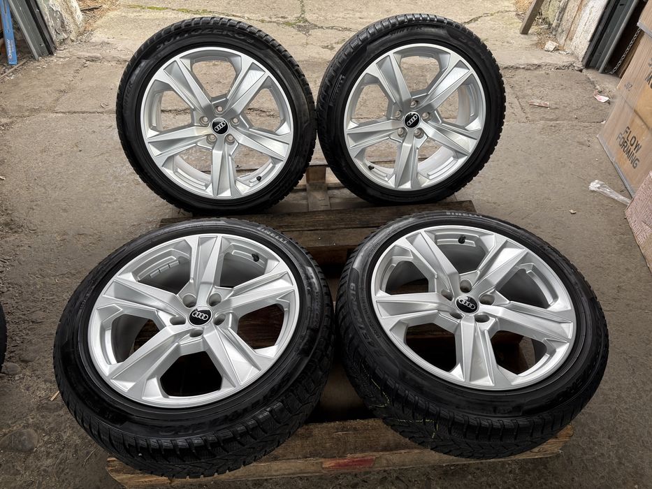 Jante originale Audi A7/S7 A6/S6 cu anvelope iarna 245/45 R19