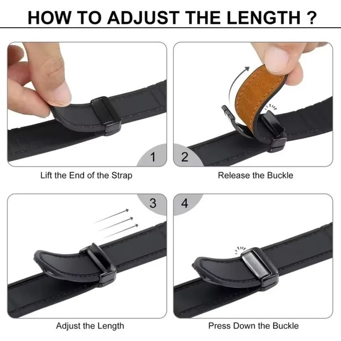 Кожена-силиконова каишка за Huawei Watch/Samsung/Garmin/Xiaomi/Apple