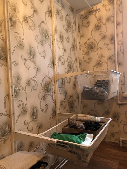 Навесная вешалка стелаж ИКЕА